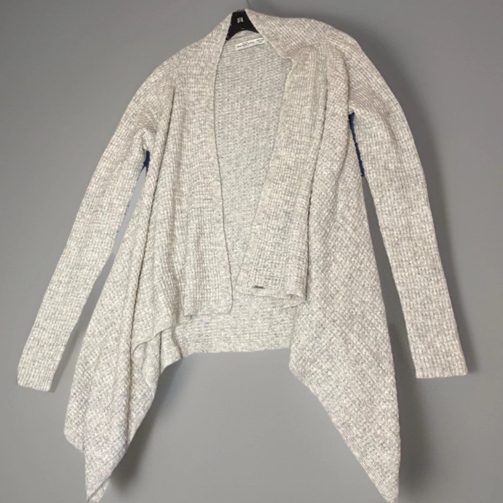 Abercrombie & Fitch Off White Cardigan Sweater Women's‎ One Size Staple Boho
